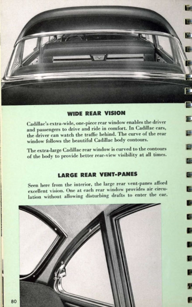 1953 Cadillac Salesmans Data Book Page 71